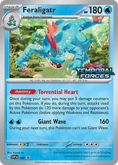 Feraligatr 089 · SVP Black Star Promos