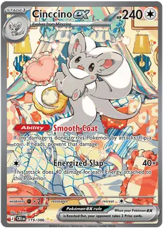 Cinccino ex 119/086 · Chaos Rising