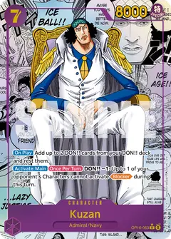 Kuzan OP16-063 · The Time of Battle