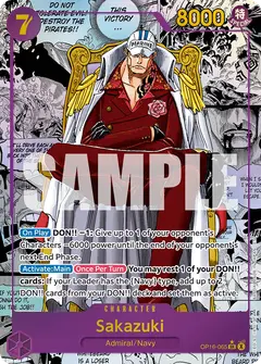 Sakazuki OP16-065 · The Time of Battle
