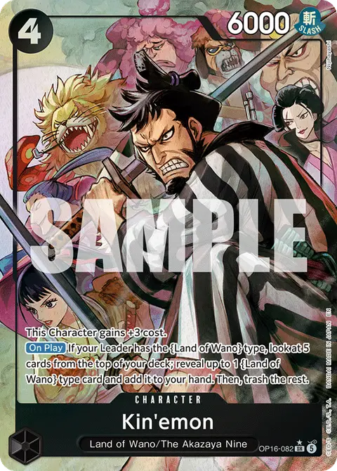 Kin'emon OP16-082 · The Time of Battle