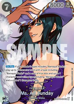 Ms. All Sunday OP14-084 · The Time of Battle