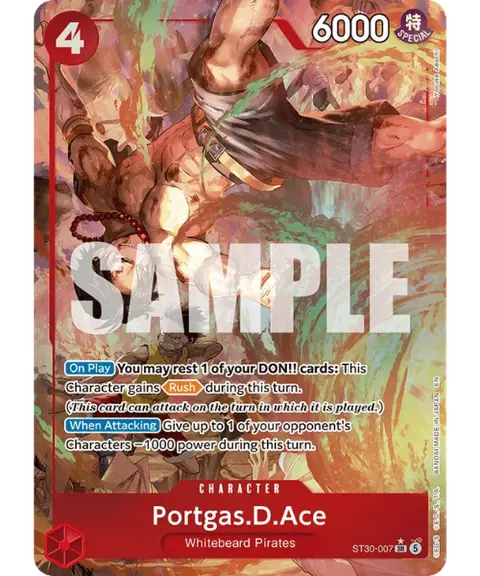 Portgas.D.Ace ST30-007 · EX Luffy & Ace