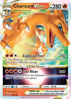 Charizard VSTAR 019/159 · Crown Zenith