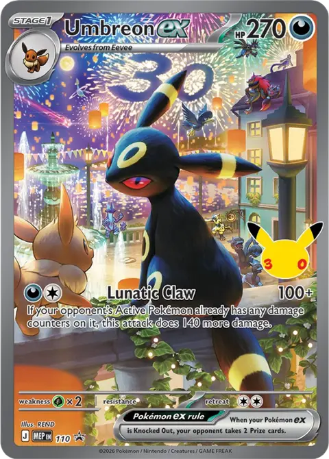 Noctali-ex MEP110 · MEP Black Star Promos