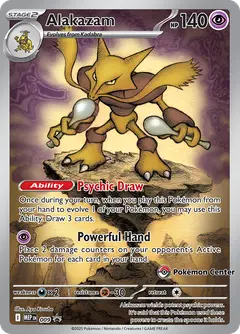 Alakazam MEP 009 · MEP Black Star Promos