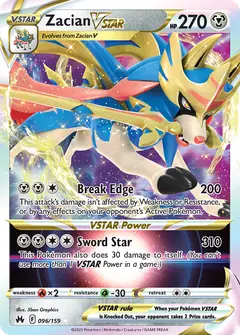 Zacian VSTAR 96/159 · Crown Zenith