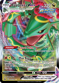 Rayquaza VMAX 102/159 · Crown Zenith