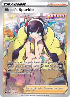 Elesa's Sparkle 147/159 · Crown Zenith