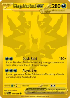 Mega Darkrai ex 120/120 · Pitch Black