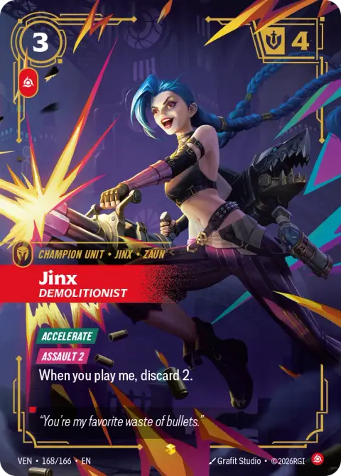 Jinx VEN-168/166 · Vendetta
