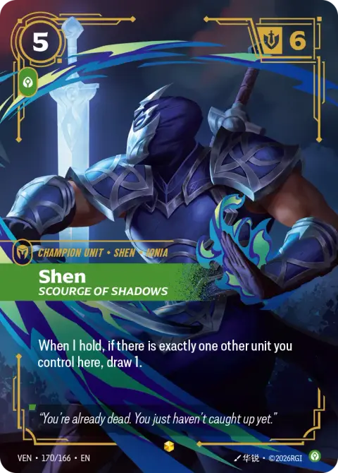 Shen VEN-170/166 · Vendetta