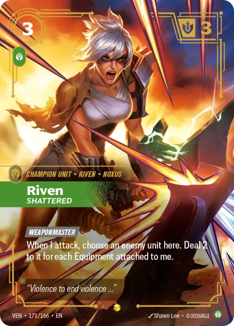 Riven VEN-171/166 · Vendetta