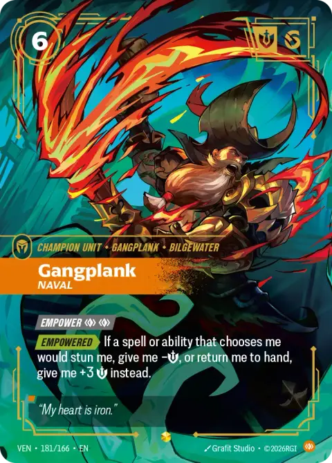 Gangplank VEN-181/166 · Vendetta