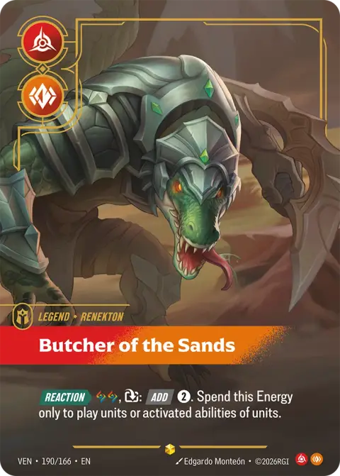 Renekton VEN-190/166 · Vendetta