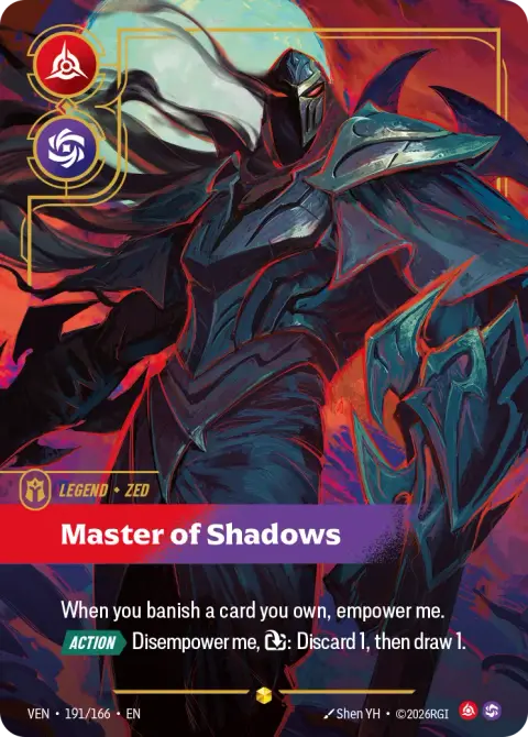 Zed VEN-191/166 · Vendetta