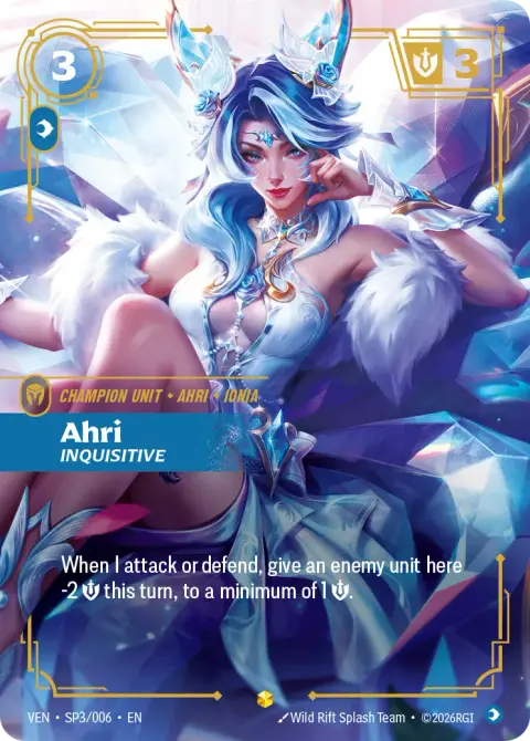 Ahri VEN-SP3/006 · Vendetta