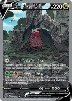 Regidrago V 184/195 · Silver Tempest