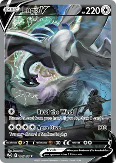 Lugia V 186/195 · Silver Tempest