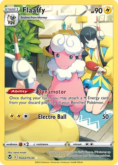 Flaaffy TG03 · Silver Tempest Trainer Gallery