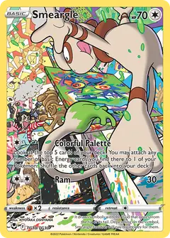 Smeargle TG10 · Silver Tempest Trainer Gallery