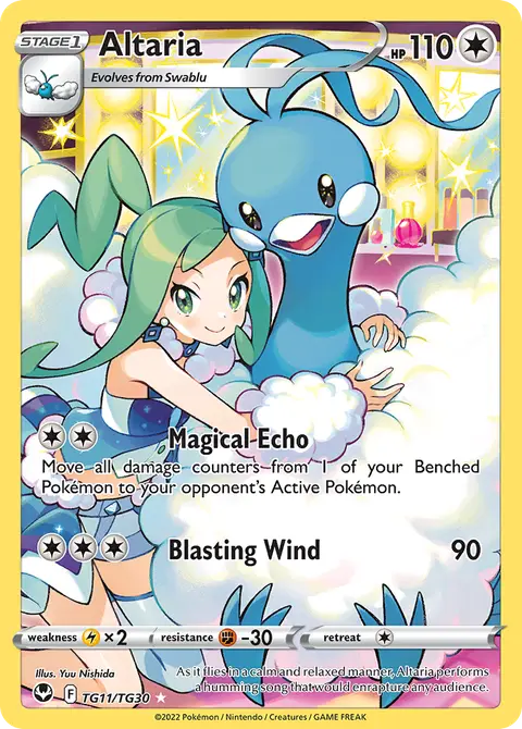 Altaria TG11 · Silver Tempest Trainer Gallery