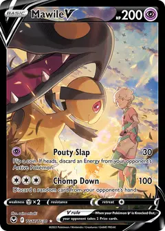 Mawile V TG17 · Tempesta Argentata Galleria Allenatori