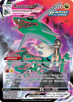 Rayquaza VMAX TG20 · Tempesta Argentata Galleria Allenatori