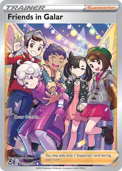 Friends in Galar TG23 · Silver Tempest Trainer Gallery