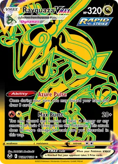 Rayquaza VMAX TG29 · Tempesta Argentata Galleria Allenatori