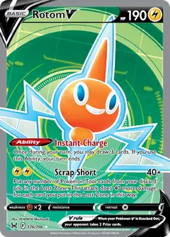 Rotom V 176/196 · Lost Origin