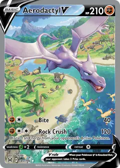 Aerodactyl V 180/196 · Lost Origin