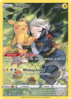 Pikachu TG05 · Verlorener Ursprung Trainer-Galerie