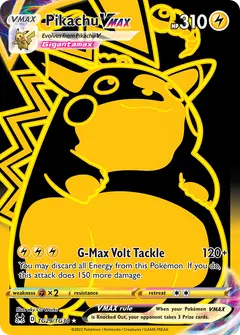 Pikachu VMAX TG29 · Verlorener Ursprung Trainer-Galerie