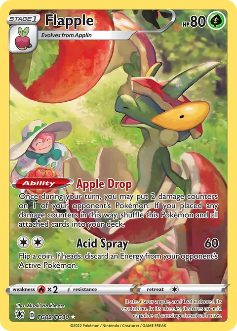 Flapple TG02 · Resplandor Astral Galería de Entrenador