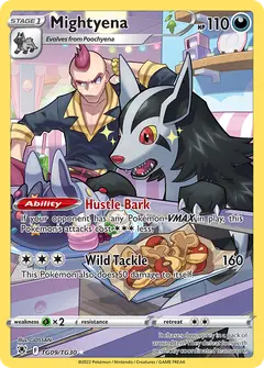 Mightyena TG09 · Lucentezza Siderale Galleria Allenatori