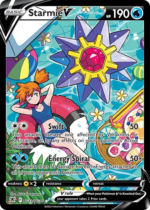 Starmie V TG13 · Astralglanz Trainer-Galerie