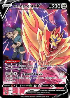 Zamazenta V TG22 · Astralglanz Trainer-Galerie