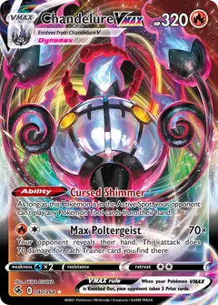Chandelure VMAX 40/264 · Fusion Strike