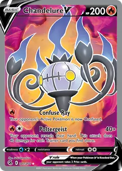 Chandelure V 247/264 · Fusion Strike