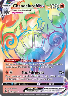 Chandelure VMAX 265/264 · Fusion Strike
