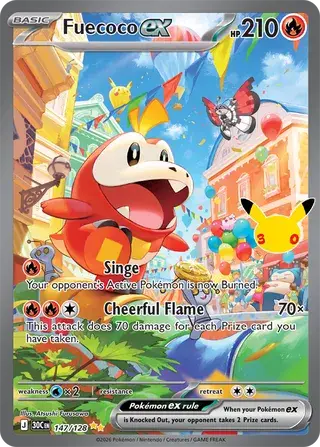 Chochodile-ex 147/128 · 30th Celebration