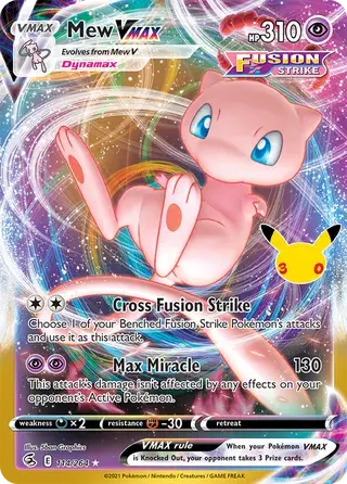 Mew VMAX 114/264 · 30th Celebration