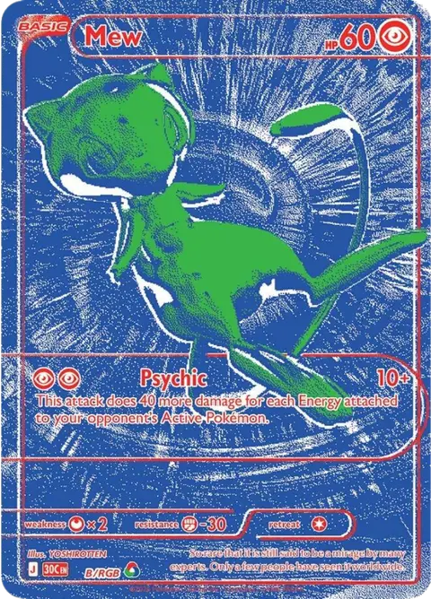 Mew B/RGB · 30th Celebration