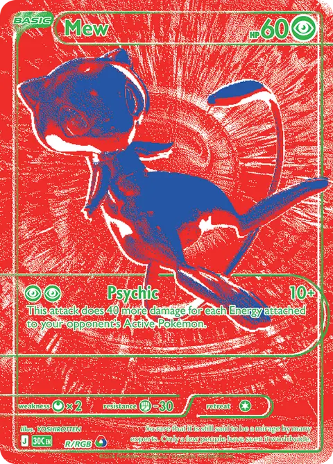 Mew R/RGB · 30th Celebration