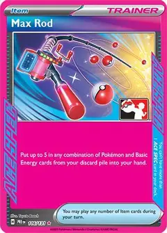 Canna da pesca max 116/131 · Play! Pokémon Prize Pack Series Eight