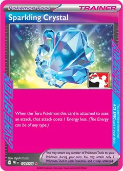 Cristallo Scintillante 129/131 · Play! Pokémon Prize Pack Series Eight