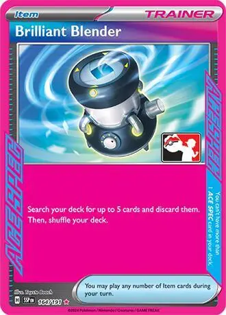 Mixeur Brillant 164/191 · Play! Pokémon Prize Pack Series Eight