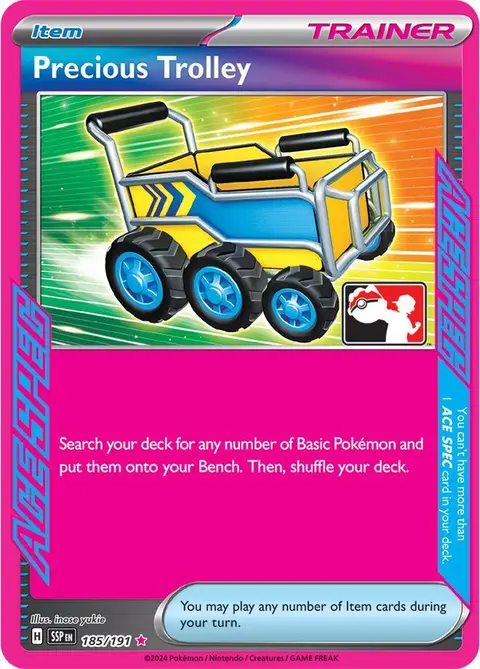 Chariot Précieux 185/191 · Play! Pokémon Prize Pack Series Eight
