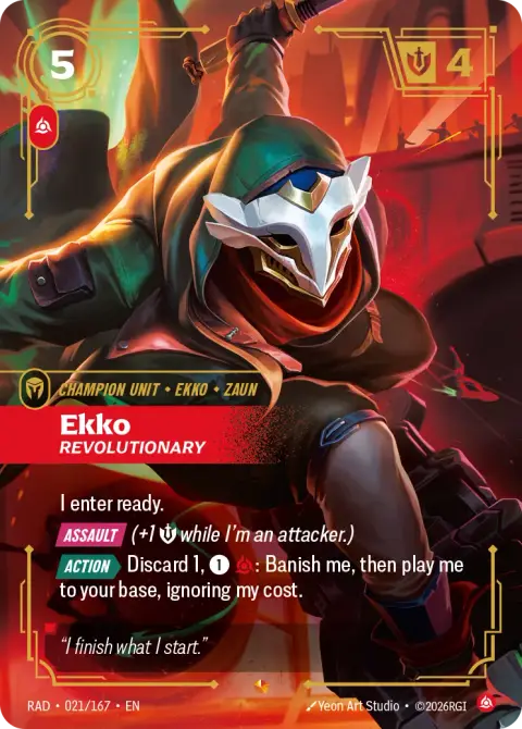 Ekko, Revolutionary RAD-021/167 · Radiance